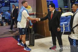 Timnas Argentina tiba di Indonesia