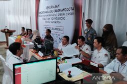 KPU Rejang Lebong rampungkan verifikasi dokumen 502 bacaleg
