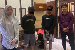 Polisi tangkap dua terduga pelaku perdagangan orang di sebuah hotel di Banda Aceh
