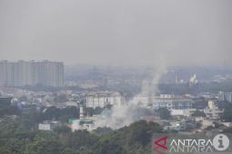 Kualitas udara Jakarta Senin siang terburuk di dunia berdasarkan data IQAir