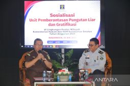Kemenkumham Kalsel perkuat sistem antikorupsi di lingkungan kerja