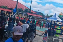 Kejurda voli Kapolres Biak jaring atlet daerah berbakat