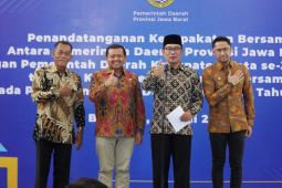 Nota Kesepakatan Bersama Komponen Pendanaan Pilkada Serentak di Jabar, diteken