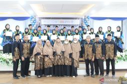 SMPIT Darul Fikri Balangan gelar perpisahan angkatan pertama