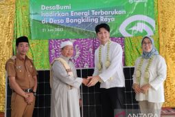 DesaBumi hadirkan energi terbarukan di Desa Bangkiling Raya
