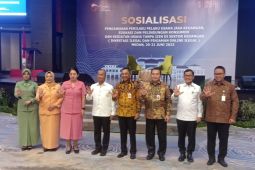 OJK gelar sosialisasi "Waspada Kegiatan Usaha Tanpa Izin di Sektor Keuangan" ke para ibu di jajaran kepolisian