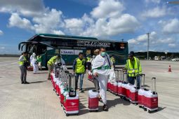 932 calon haji Lombok Tengah telah tiba di tanah suci