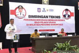 Pemprov Gorontalo bekali pengetahuan izin bagi 100 pelaku usaha