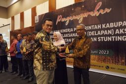 Aceh Besar raih penghargaan kinerja terbaik turunkan stunting