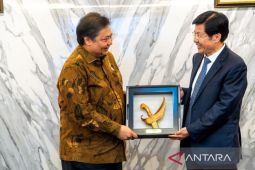Menko Airlangga-federasi industri China  bahas  kerja sama ekonomi