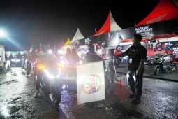 Komunitas Honda Babel ramaikan "Honda Premium Matic Day" di Belitung Timur