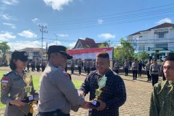 Polres Kapuas Hulu ajak satkamling ciptakan kamtibmas jelang pemilu 2024