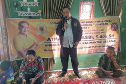 Anggota DPRD Kalsel sosialisasikan Perda penyelenggaraan penanggulangan bencana