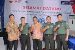 Bank Mestika gelar donor darah dan bakti sosial merayakan HUT ke 68