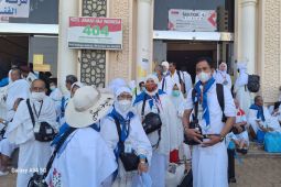 Jamaah calhaj mulai bergerak menuju Arafah