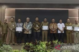 KPK berikan penghargaan kepada empat pemda di Babel