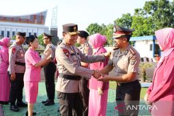 Pimpin upacara korps raport kenaikan pangkat periode 1 Juli, ini pesan Kapolda Babel