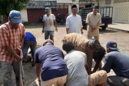 PWI Sumut sembelih lima ekor hewan kurban