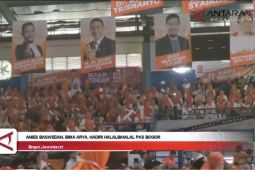 Anies Baswedan, Bima Arya, hadiri halalbihalal PKS Kota Bogor