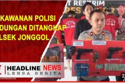 Kawanan polisi gadungan ditangkap Polsek Jonggol