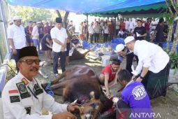 Kemenkumham Kalsel jalin kebersamaan dan kepedulian di momen Idul Adha