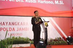 Polda Jambi gelar syukuran Hari Bhayangkara ke-77