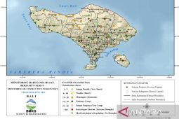 BMKG prakirakan hujan guyur Bali saat puncak kemarau