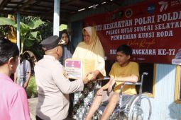 Polres HSS gelar bakti kesehatan untuk warga di tiga kecamatan