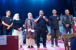 Malam puncak HUT Kota Tebing Tinggi ke-106 meriah di halaman Balai Kota