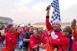FORNAS VII, Sumsel sabet emas di nomor sepeda lambat dewasa putra