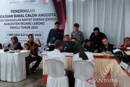 Ratusan bacaleg di Rejang Lebong belum memperbaiki berkas pendaftaran