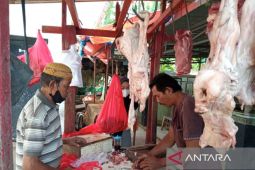 Permintaan daging di Pangkalpinang turun