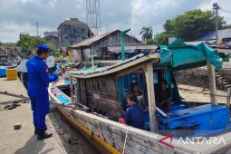 Polisi Bangka Barat sambangi  warga pesisir untuk cegah gangguan kamtibmas