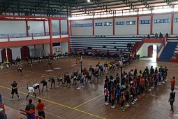 PBVSI Kapuas Hulu seleksi atlet voli persiapan Kejurda Kalbar