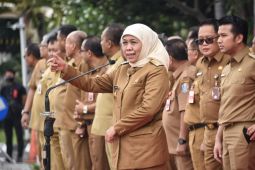 Gubernur Khofifah siap beri sanksi bagi ASN bolos usai libur Idul Adha 1444 H