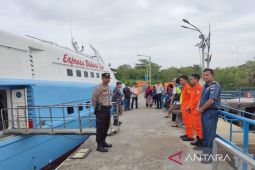 Penumpang angkutan laut Babel turun 60,52 persen setelah lebaran
