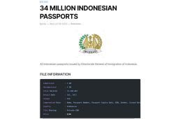 Kemenkominfo akan  klarifikasi terkait kebocoran data paspor