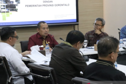 Gubernur Gorontalo mengunjungi IPB bahas kesepakatan bersama