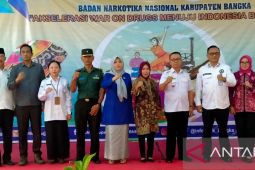 Wabup Bangka ajak masyarakat dukung tim terpadu pencegahan narkotika