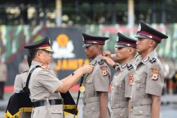 Kapolda Maluku lantik 144 personel bintara Polri Polda Maluku