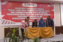 Gubernur Papua harap sosialisasi pencegahan korupsi tingkatkan kualitas APBD