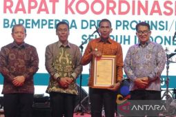 Pj Gubernur Babel terima Hak Cipta Program Gule Kabung