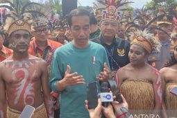 Presiden Jokowi sebut potensi industri kreatif di Tanah Papua sangat besar