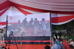 Pagelaran wayang kulit HUT ke-77 Bhayangkara raih rekor MURI