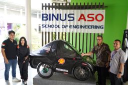 Mahasiswa BINUS ikut kompetisi di ajang Shell Eco-Marathon