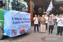 Wali Kota Surakarta lepas produk UMKM jajaki pasar Prancis