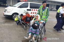 Sebanyak 359  haji Kloter 4 tiba di Medan