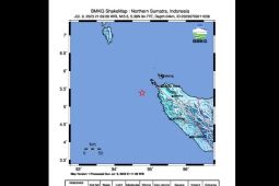Gempa magnitudo 5,5 guncang  Aceh