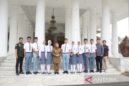 Bupati Serang Lepas Sembilan Paskibraka Tingkat Provinsi dan Nasional