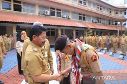 Wawali minta anggota pramuka ciptakan perubahan usai ikuti Peransaka
